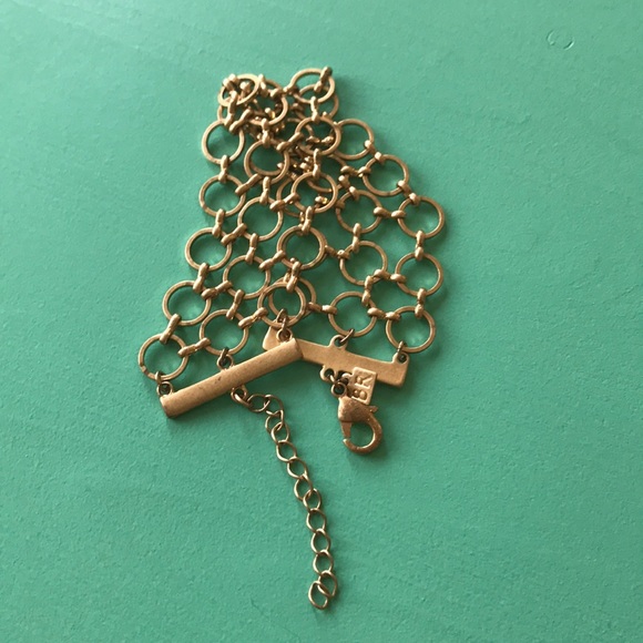 Banana Republic gold circle chain link bracelet - Picture 4 of 5